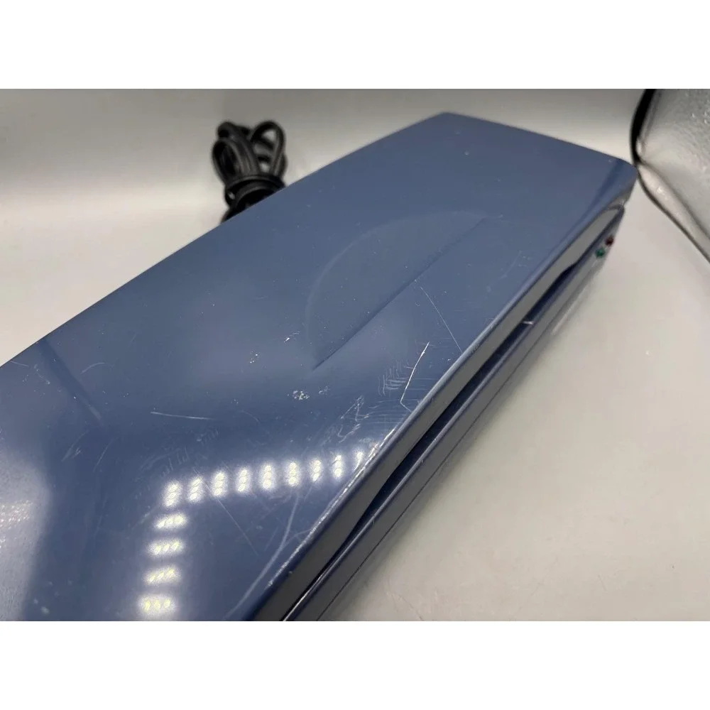 Deni Freshlock II Vacuum Sealer Machine Blue Food‎ Preserver + Box of rolls